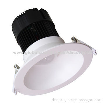 145*115mm 12W LED Downlight, Medium Power 2835 As Light Source, 80lm/W, Power Factor Up to 0.95